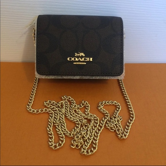 ❤️❤️❤️Coach mini bag/Mini wallet on chain❤️❤️❤️ - Picture 9 of 10